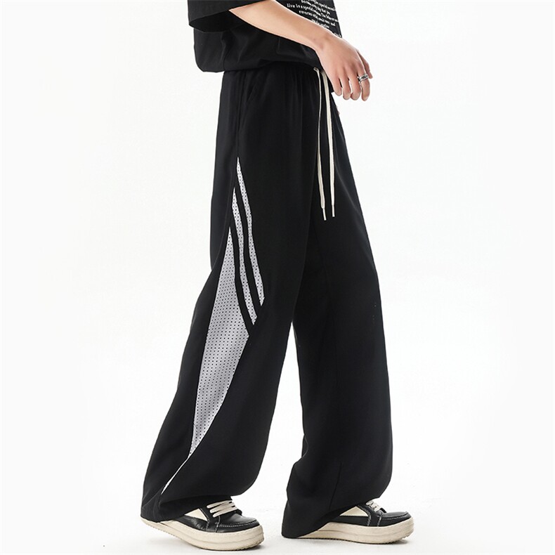 夏季新款卫裤男高街潮ins潮牌直筒休闲长裤潮流韩版AK0617-P40，男装休闲裤，星座308B-2