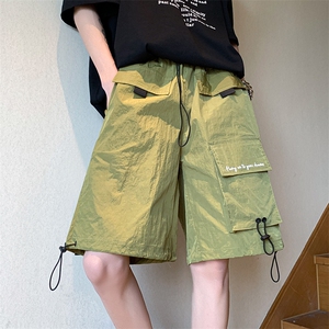 8XL-M特大码五分裤户外登山裤冲锋裤短裤男防水裤DK1502P49控68图片