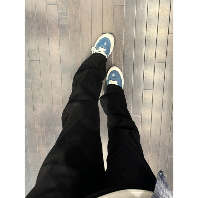 cleanfit水洗微喇牛仔裤男春秋季美式潮牌vibe修身显瘦休闲长裤子,男装牛仔裤,星座1007（原301D）