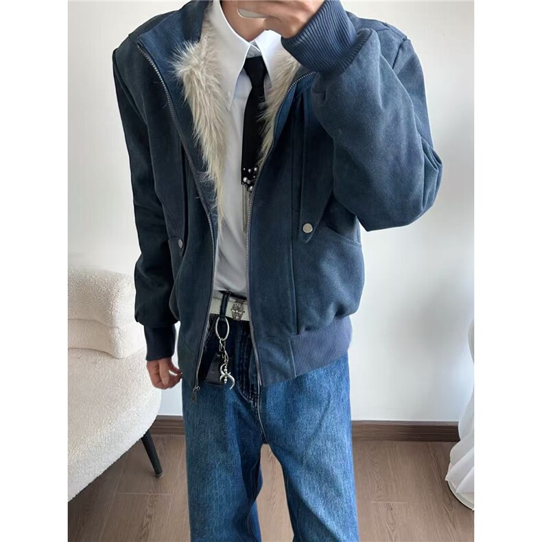 【有货】DM5048-特批128冬季战马座山雕夹克棉服男女加厚保暖棉衣,男装夹克,星座603-2