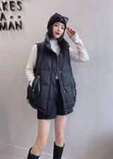 2021冬季新款90绒马甲，女装马甲，曼希野