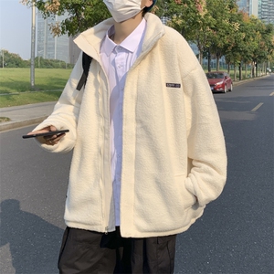 双面穿 新款羊羔衣潮流外套秋冬青年学生上衣服 W1986-P70图片