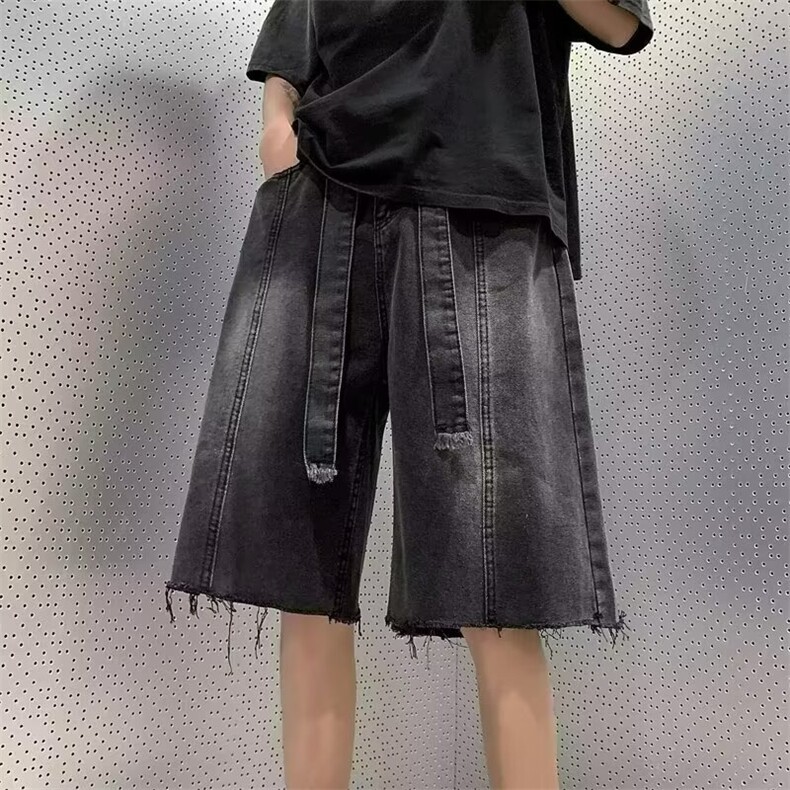 夏季水洗牛仔短裤N245P38,男装牛仔裤,星座1116-2