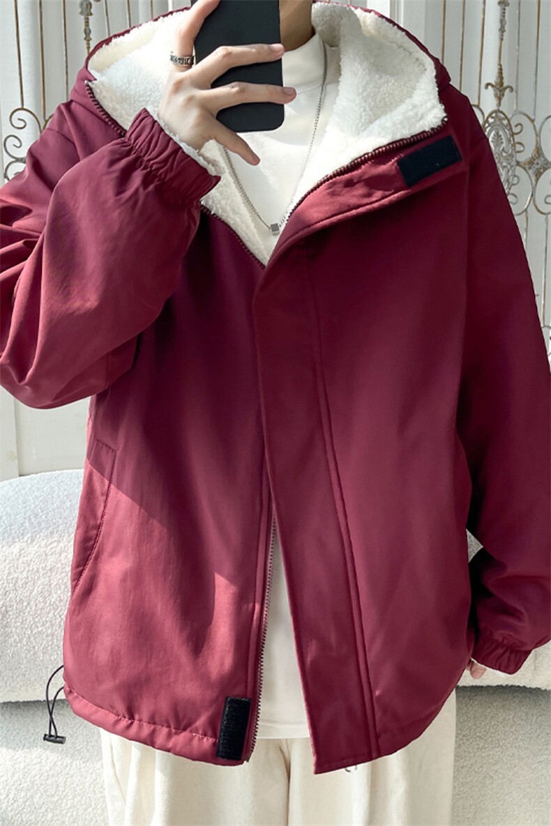 2025冬季新款旋律风车大码两面穿棉衣M-5XHM24926-特P75,男装棉衣,电商A022