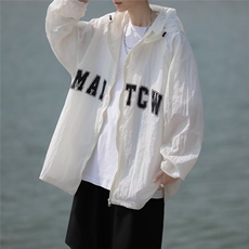 防晒衣夏季2024新款宽松开衫防晒服薄款透气防紫外线长袖外套，男装夹克，星座716-4