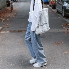主推！港风休闲老爹宽松直筒男女牛仔裤X715NZ013P45控68，男装牛仔裤，星座715