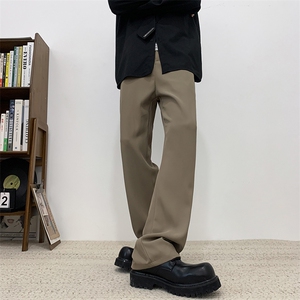 男装设计感裤子2025春夏款ins潮流垂坠时尚宽松百搭长裤XK302-P50图片