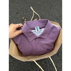 棉纯棉衬衫成衣水洗休闲衬衫男女宽松纯色衬衣GC27-P35，男装衬衫，星座301C-5