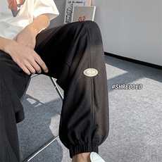 华夫格休闲裤秋季新款玉米粒直筒裤子K4062B315P45控58，男装休闲裤，电商B315