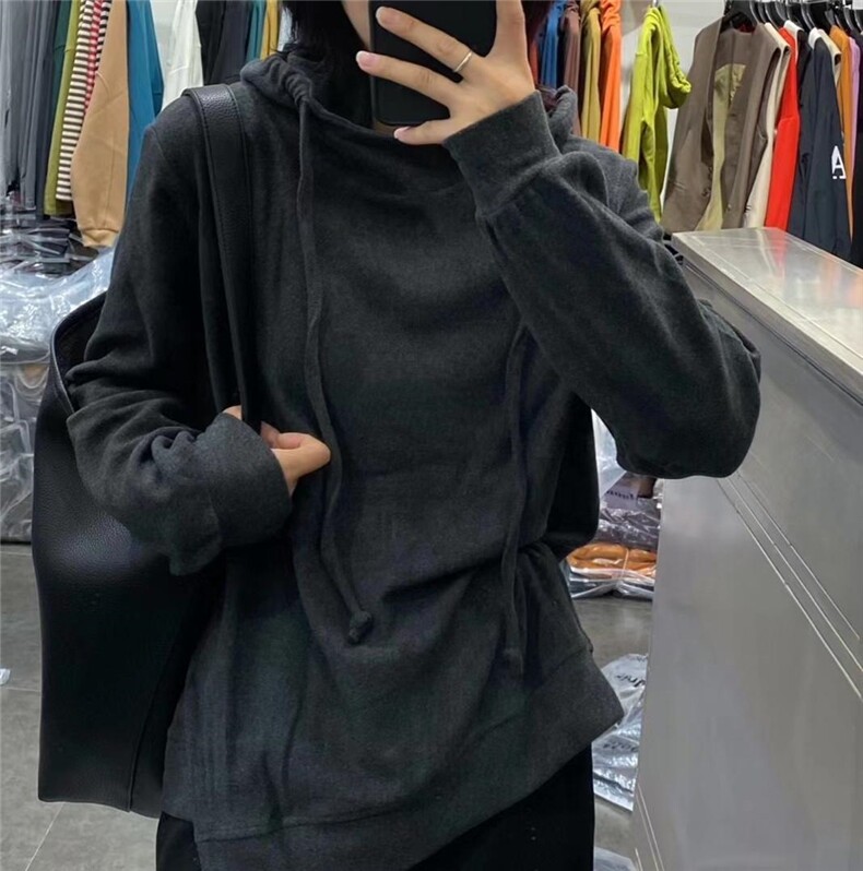 冬季新款帽衫双面绒，其它，月光水岸