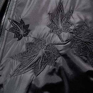 7133 冬季新款加厚蚕丝棉服刺绣休闲保暖棉衣图片