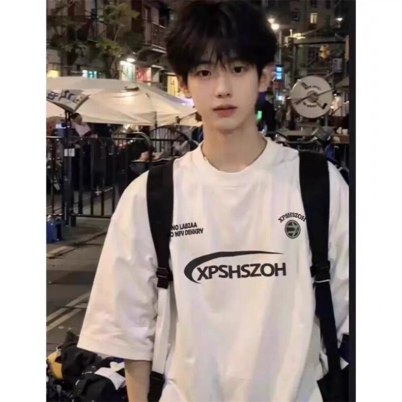 潮牌印花纯棉260克短袖ZX0222-特批26图片