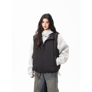 90%绒新标有报告 短款宽松羽绒服马甲上衣 Y996/ P190 现货图片