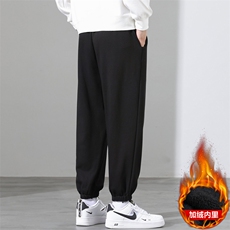 外贸跨境现货2025秋冬加绒新款男士印花运动长裤大码JR960-P20，女装休闲裤，星座1816-2（原1210–2）