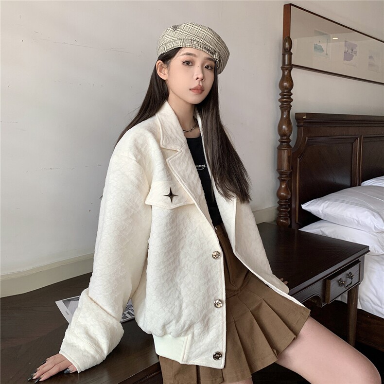 港风美式夹克男潮牌夹克男女情侣大码M-5XL外套男JK8748P95控128，男装夹克，星座227-7