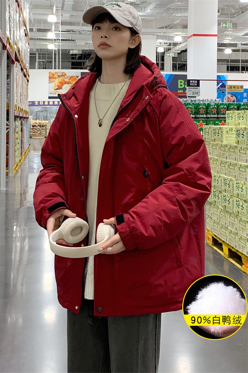 冬上新加绒加厚羽绒服中性时尚冲锋衣外套男女8317-P220控价318,男装羽绒服,电商A441-1