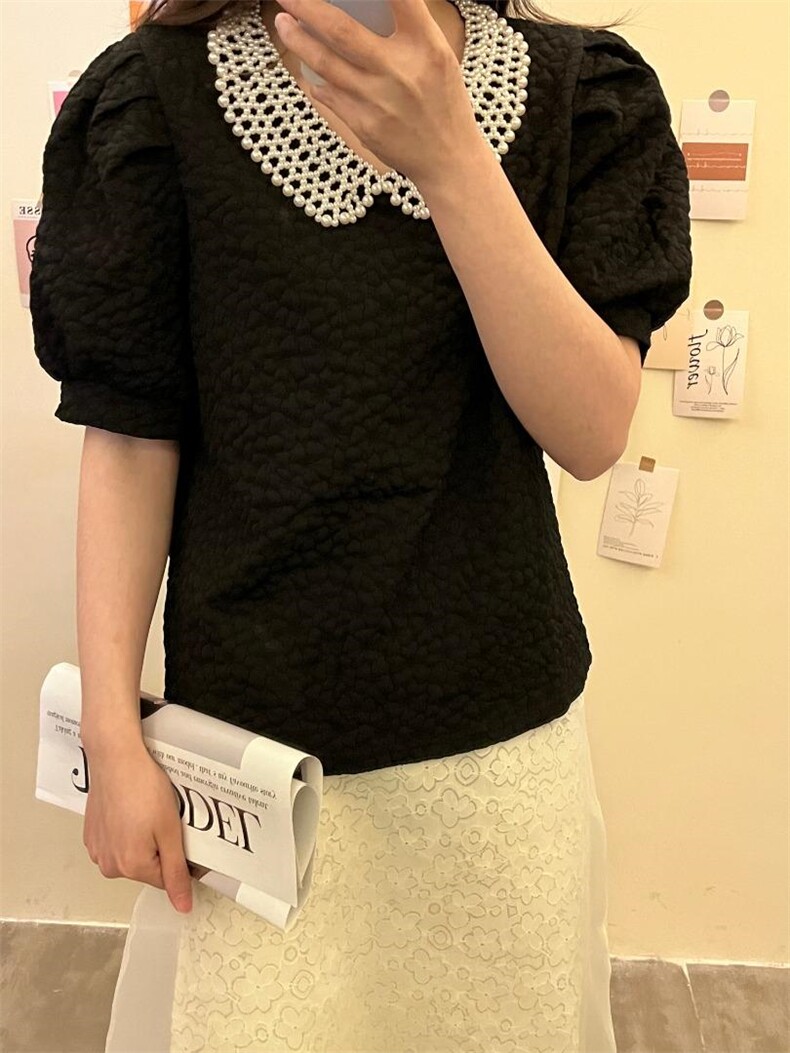 现货夏季新款重工小衫，其它，Lin Lin