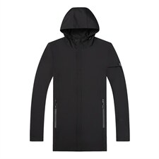 中年男士连帽风衣中年爸爸外套休闲夹克男装上衣HPN88603-P190,男装风衣,电商B212（原钱塘6029）