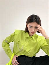 链条衬衫，女装衬衫，YSQ Boomboom