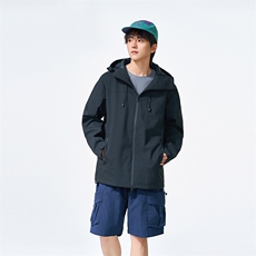 新款男女高品质户外登山服青少年学生冲锋衣夹克外套HS6607，男装夹克，星座1206（原A206）