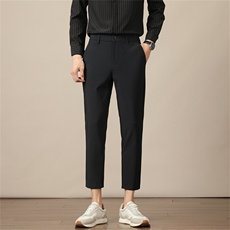 九分裤藏青