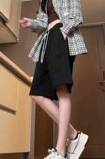 抖音直播！菠萝格立体钢印休闲短裤男DK16-特P25M-5XL，男装牛仔裤，电商B325