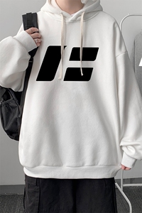 连帽卫衣男大码胖子帽衫大号运动服WY2435-P35图片