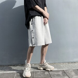 2026夏季新款短裤男潮流宽松ins篮球裤潮牌运动休闲五分裤K83-P26，男装牛仔裤，星座1008-2