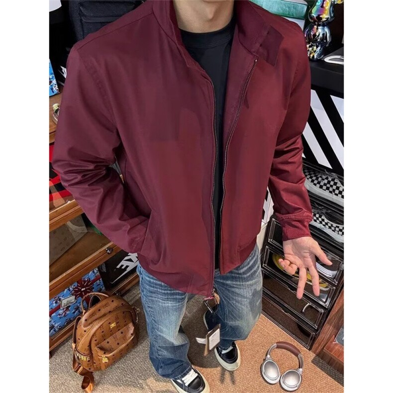 棒球服外套男春秋季2025新款潮休闲宽松飞行员夹克男士春装上衣服,男装夹克,四季星座505