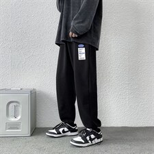 运动裤男春秋季ins港风宽松大码裤KF21P25，男装休闲裤，星座1116-2