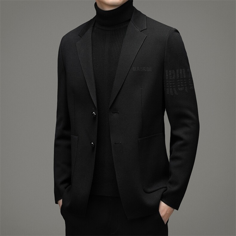 秋款高端西服男商务时尚小西服休闲男士单西上衣潮流外套男装,男装西服,钱塘6003（原4033）