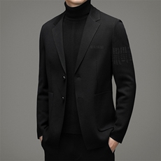 秋款高端西服男商务时尚小西服休闲男士单西上衣潮流外套男装，男装西服，钱塘6003（原4033）