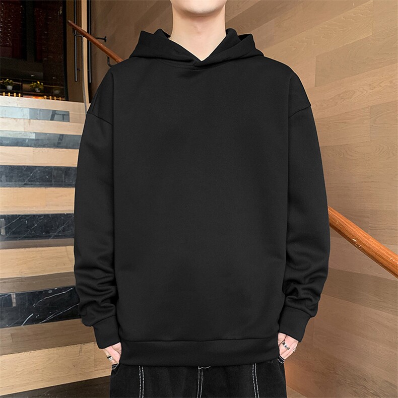 店主风春季新款圆领卫衣男纯色休闲卫衣VE55201-P40,男装卫衣,星座717