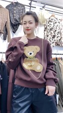 新款空气小熊卫衣，女装卫衣/绒衫，帝瀛 DY