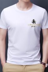 GDN732男士2023年夏季新款圆领T恤男短袖商务休闲体恤男P60，男装T恤，电商B360