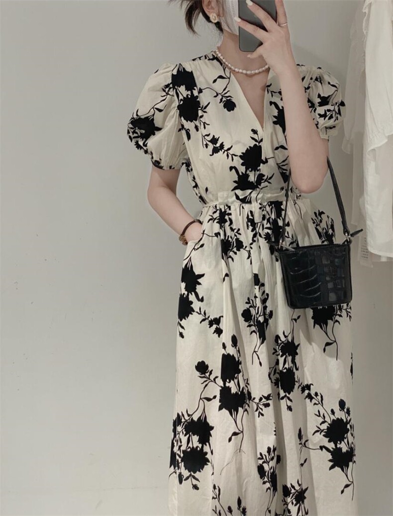 质大花长裙，其它，驿谷