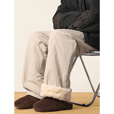 东北零下40度外穿棉裤女冬北极绒超厚裤子防水防风漠河防寒长裤，男装棉裤，星座1210-1