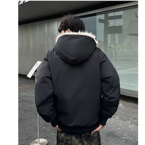 冬季美式复古座山雕棉服外套男女款连帽工装加厚夹克M9089/P130图片