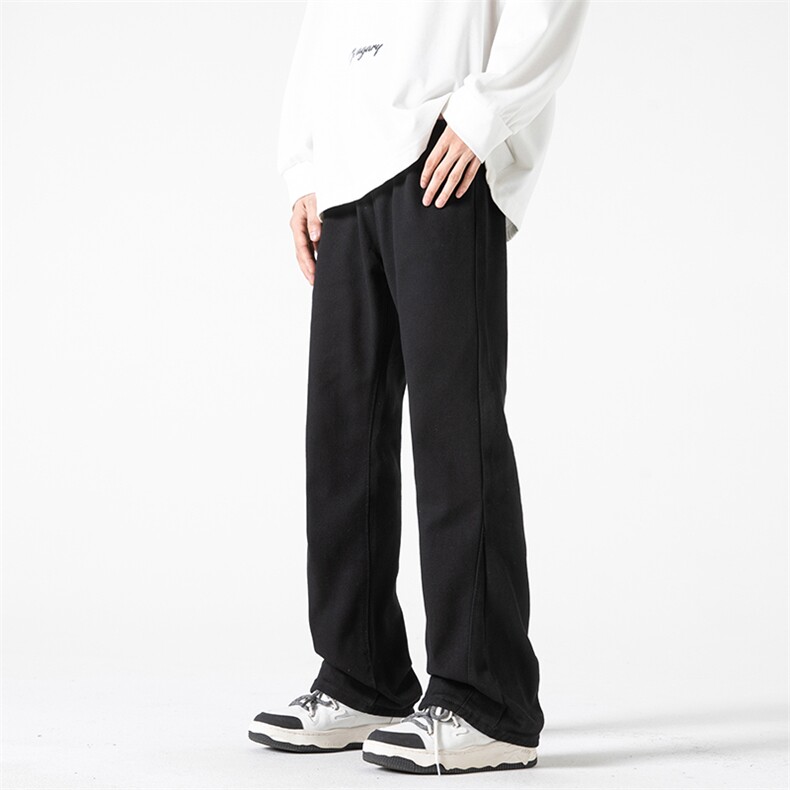 有现货美式i高街小众修身百搭喇叭裤休闲牛仔裤K2305-P55控78,男装牛仔裤,电商A062