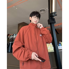 冲锋衣夹克男士韩版潮流高街百搭宽松2024秋冬新ins外套W6001-P55，男装夹克，星座412-3