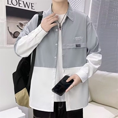 蓝白色