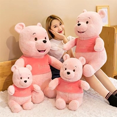 增义毛绒玩具 粉色维尼尼