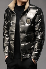 BJY08786新款冬季男士白鸭绒羽绒服立领保暖外套修身风衣大衣，男装风衣，电商B360