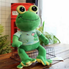 沃州毛绒玩具 大眼青蛙