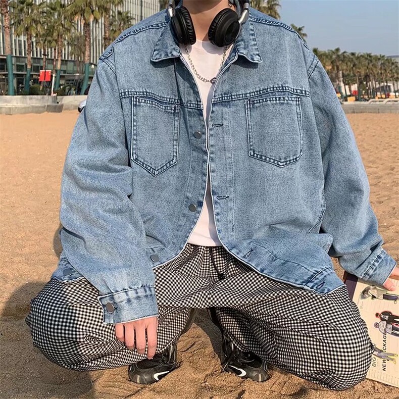 牛仔外套男春秋男装2022春秋新款衣服JK455P60,男装夹克,星座1116-2