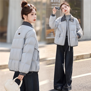 现货！2025冬季新款白鸭绒羽绒服女90白鸭绒图片