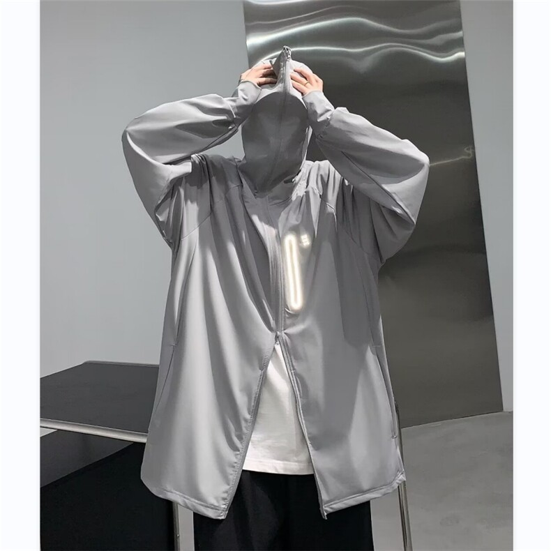 夏季防晒衣男士韩版潮流痞帅气户外宽松2024新款ins外套W5783-P41，男装防晒衣，星座412-3