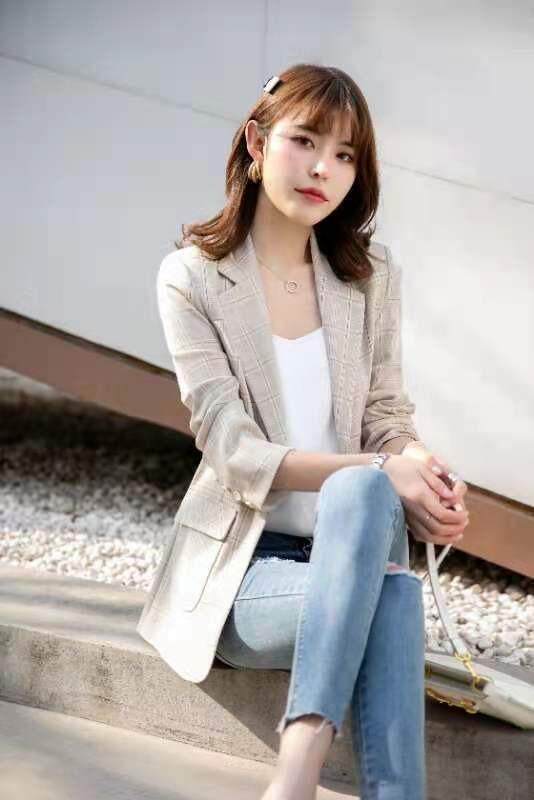 春装西装，女装西装，黛羽馨