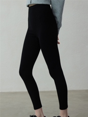 2025年秋季时尚百搭通勤休闲抽条打底裤，女装打底裤，美杜莎羊绒