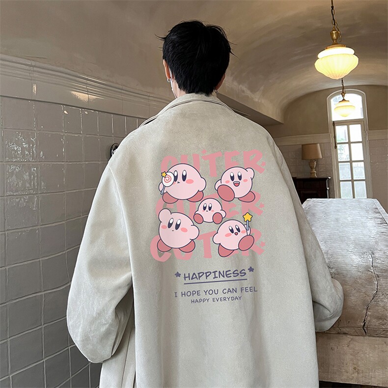 麂皮绒夹克男大码立领褂子外套JK85310-P68加绒款-P78,男装夹克,电商A040